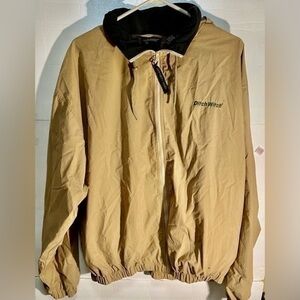 VINTAGE MEN’S GREG NORMAN COLLECTION BROWN JACKET/WINDBREAKER SIZE LARGE